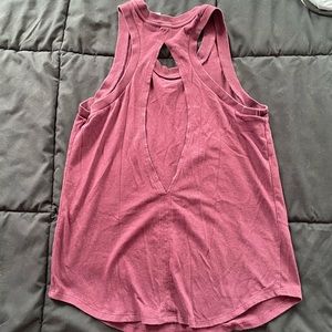 Keyhole Back VS PINK Tank Top